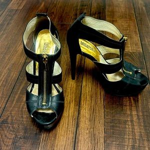 Black 5 inch heel Michael Kors